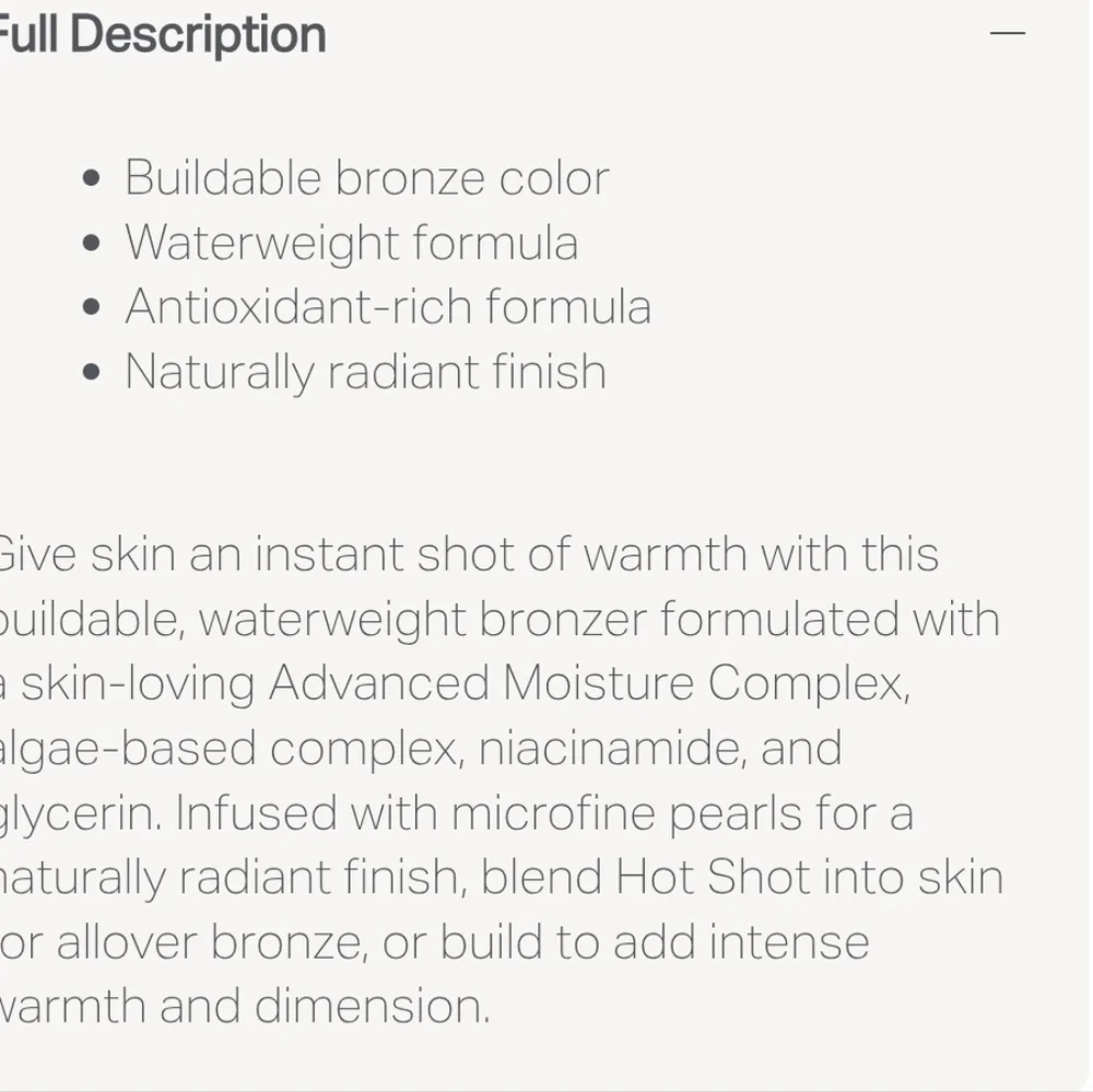 Morphe Hot Shot Sun Drops